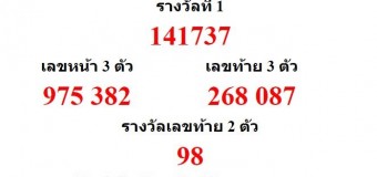 หวยออกงวด 16 พฤษภาคม 2559 (16-05-59) หวยงวดล่าสุด ผลสลากกินแบ่งรัฐบาล
