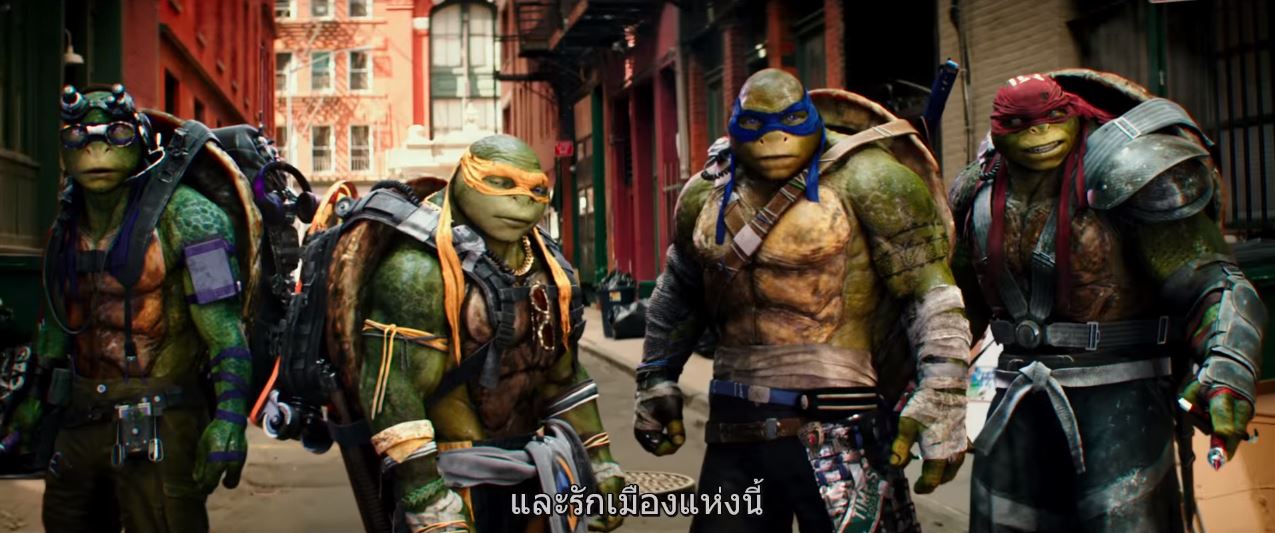Teenage Mutant Ninja Turtles: Out of the Shadows เต่านินจา: จากเงาสู่ฮีโร่