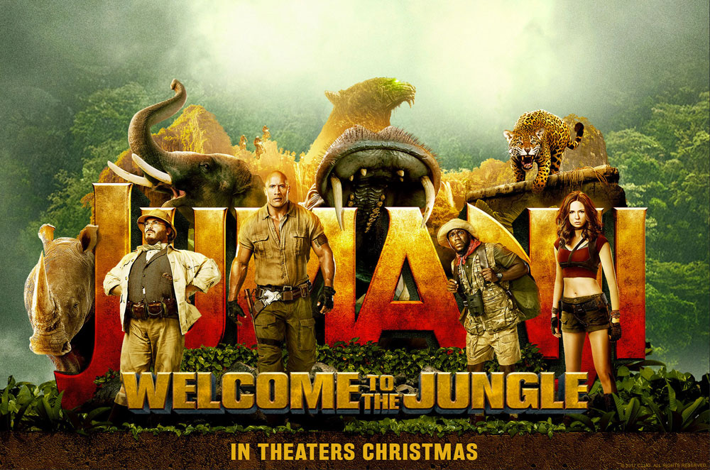 Jumanji: Welcome to the Jungle จูแมนจี้ เกมดูดโลก บุกป่ามหัศจรรย์