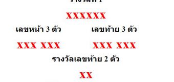 หวยออกงวด 1 มิถุนายน 2563 (1-06-63) หวยงวดล่าสุด ผลสลากกินแบ่งรัฐบาล