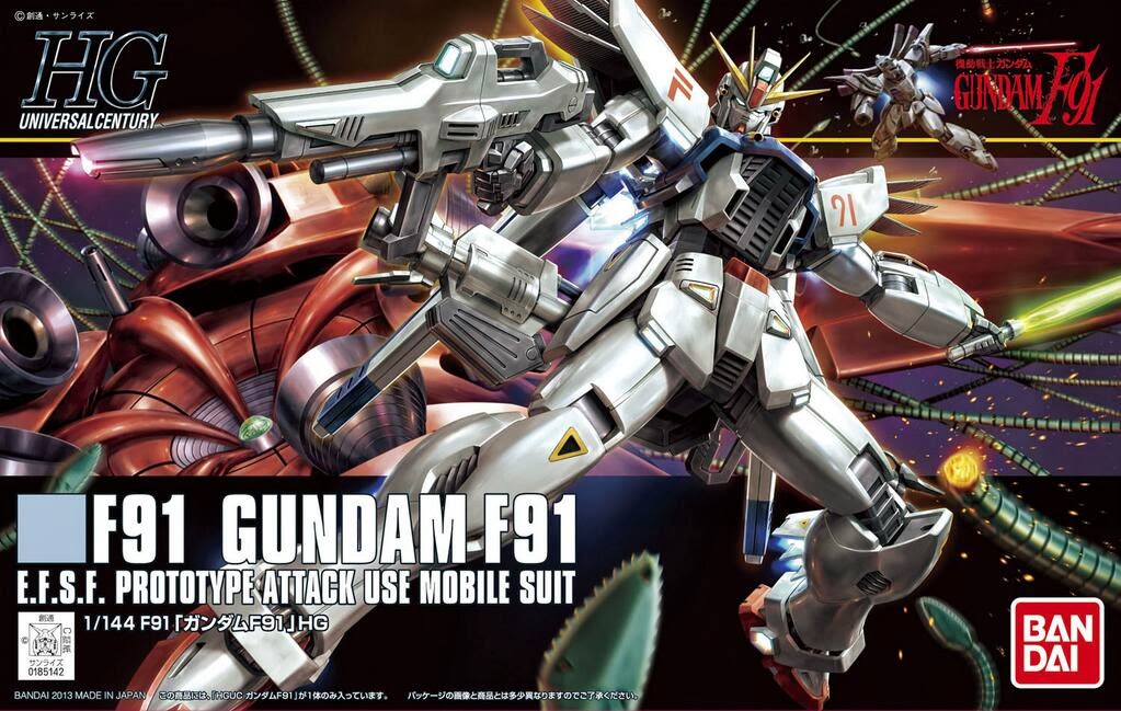 Gundam F91 โมบิลสูทกันดั้ม ฟอร์มูล่า 91