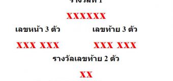 หวยออกงวด 1 กรกฎาคม 2564 (1-07-64) หวยงวดล่าสุด ผลสลากกินแบ่งรัฐบาล